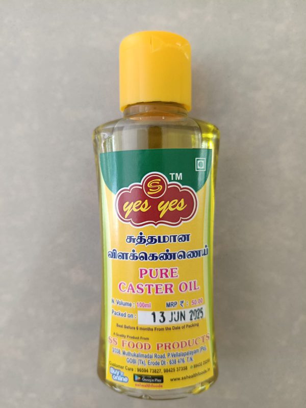 Pure Castor Oil -100 ml (pack of two)